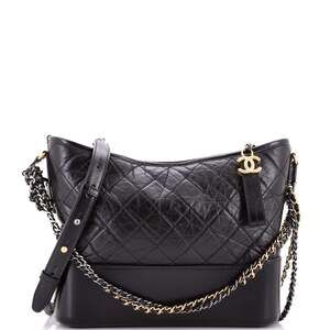 Chanel Gabrielle Hobo Quilted Aged #241250C28B